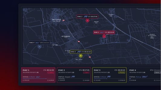 Military MedEvac System UX & Patient Triage | Visual Logic
