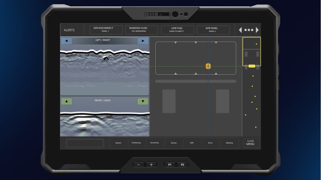 Ground Penetrating Radar UX & Threat Detection | Visual Logic
