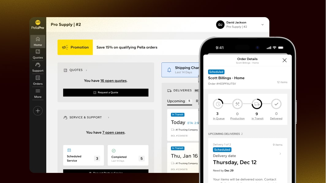 B2B Manufacturing Data UX & Order Tracking | Visual Logic
