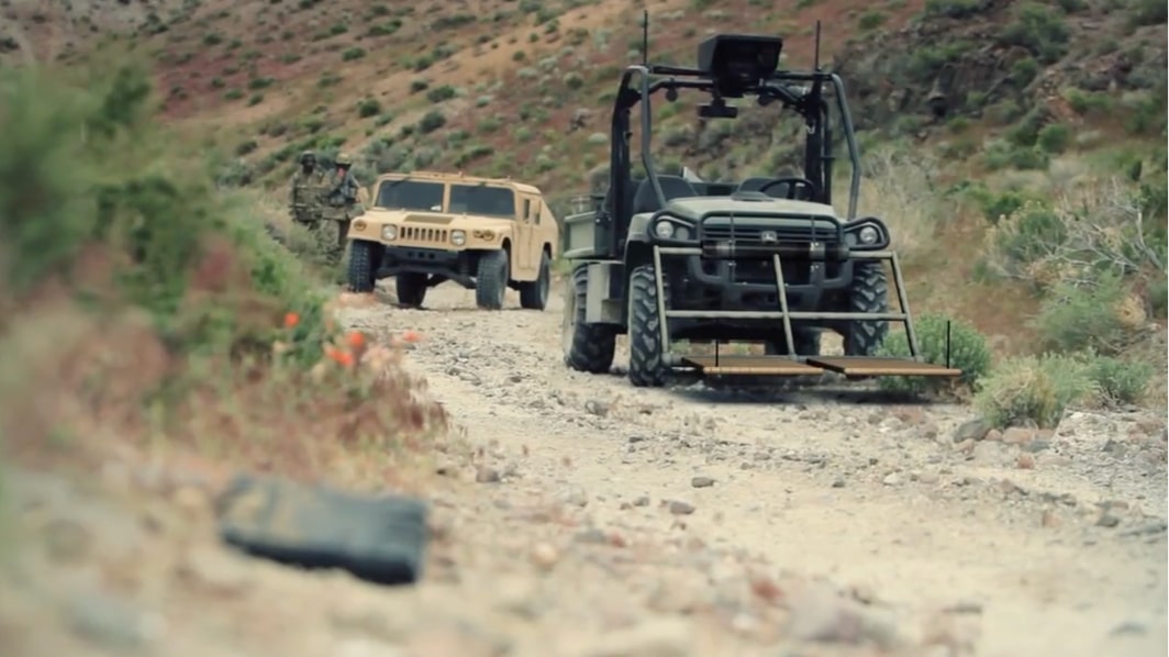 UGV Operator Control UX & Gaming-Inspired AR | Visual Logic
