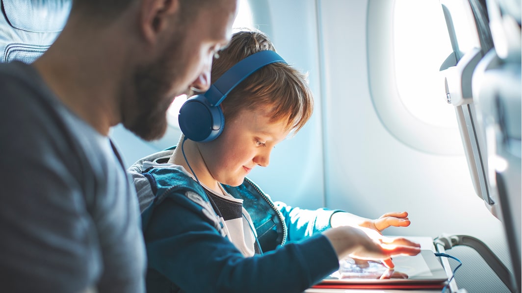 Designing a human-centered in-flight advertising platform for Viasat | Visual Logic
