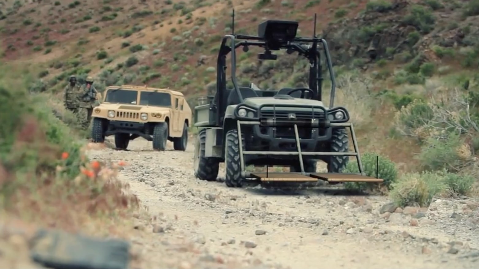 UGV Operator Control UX & Gaming-Inspired AR | Visual Logic